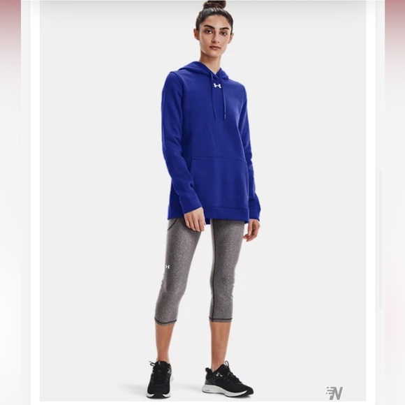 NWT! Under Armour Hustle Fleece Hoodie, size small - Picture 4 of 10